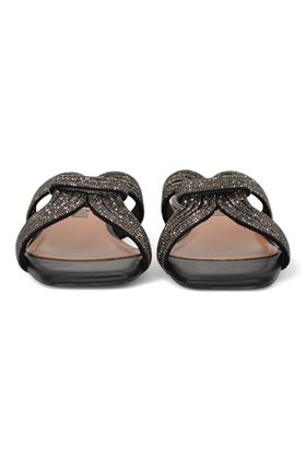 Ciabatta donna in corda colore nero BIBI LOU- | 842Z00-NERO